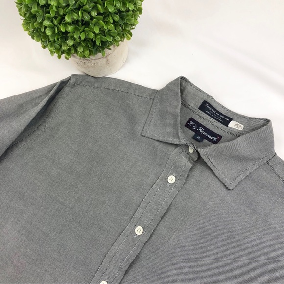 Women’s Facconable shepherd check button down shirt black white XL - Picture 2 of 5